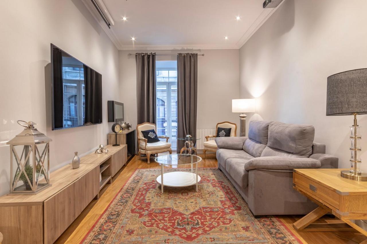 Amplio Y Elegante En Casco Viejo Con Parking Apartment Bilbao Bagian luar foto